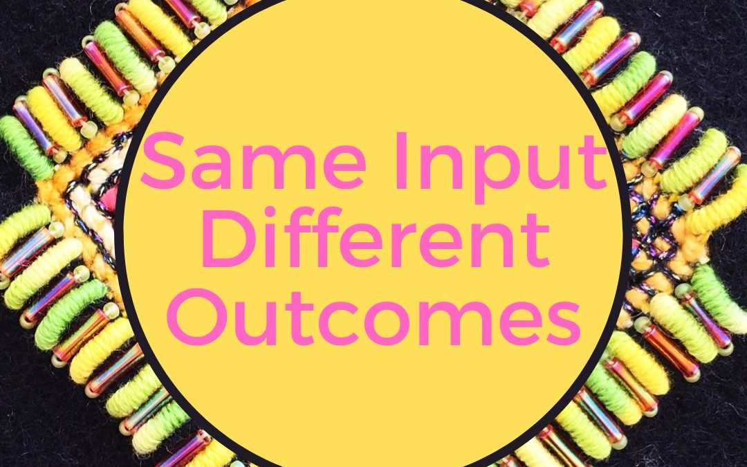 Same Input, Different Outcomes